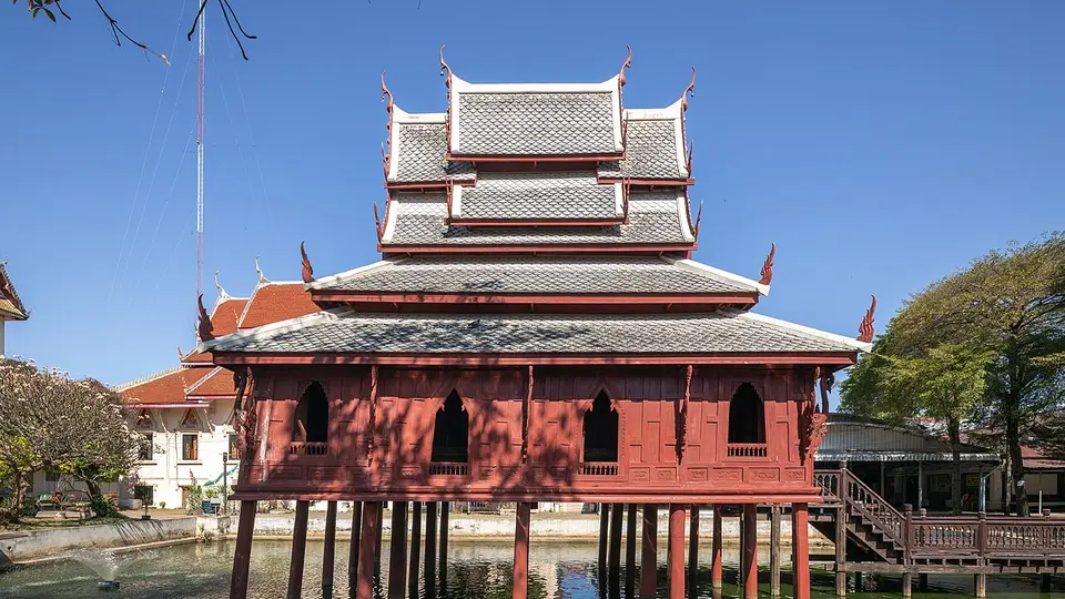 หอไตรวัดทุ่งศรีเมือง จังหวัดอุบลราชธานี