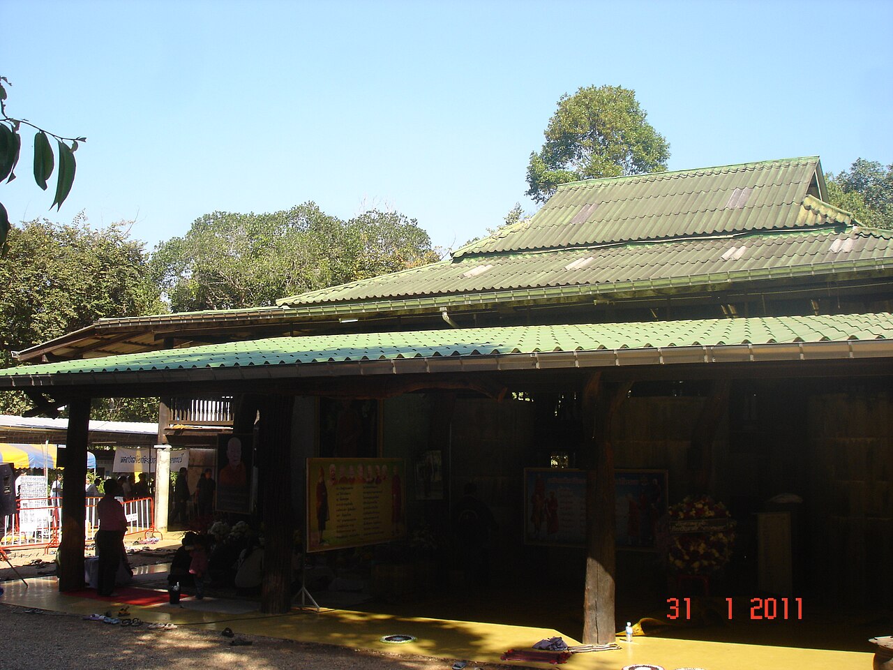 วัดป่าบ้านตาด จังหวัดอุดรธานี — ภาพถ่ายสถานที่จริง