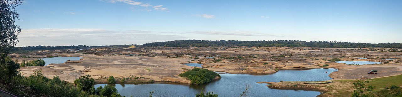 สามพันโบก จังหวัดอุบลราชธานี — ภาพถ่ายสถานที่จริง