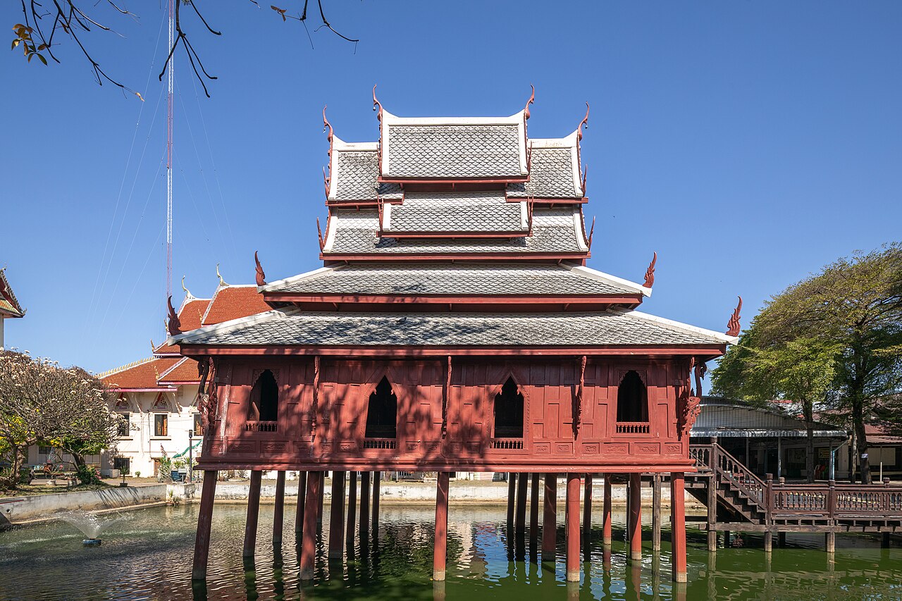 วัดทุ่งศรีเมือง จังหวัดอุบลราชธานี — ภาพถ่ายสถานที่จริง